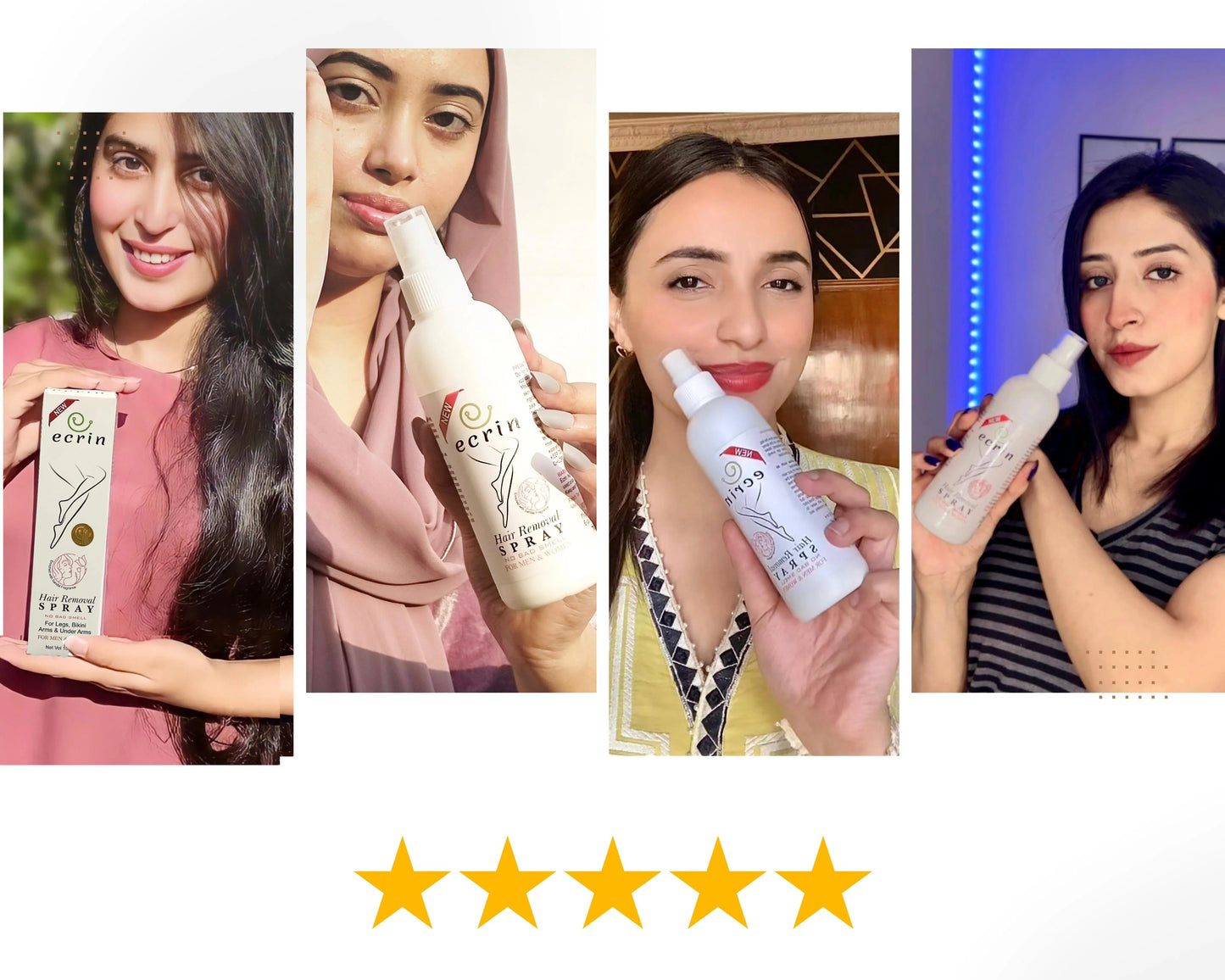 Ecrin Hair Remover Spray (Unisex)