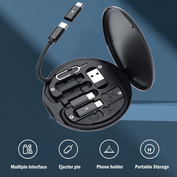 ( 5 In 1 ) Data Cable Set All Solutions In One | Data Cable Set 60w Fast Charging