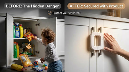 Universal Secure Lock for Fridge, Cabinets & Drawers | Free Cash on delivery available