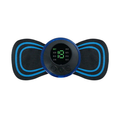 Butterfly Massager for Pain Relief – Rechargeable EMS Body Massage Device