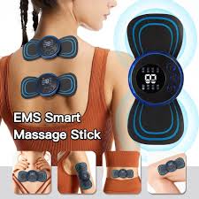 Butterfly Massager for Pain Relief – Rechargeable EMS Body Massage Device